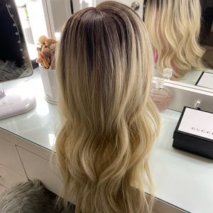 Balayage lace front wig